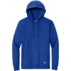 Custom New Era Comeback Fleece Pullover Hoodie Royal Blue