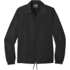 Custom New Era Coaches Jacket Black