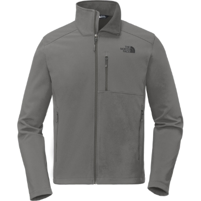 Custom The North Face Apex Barrier Soft Shell Jacket. Asphalt Grey