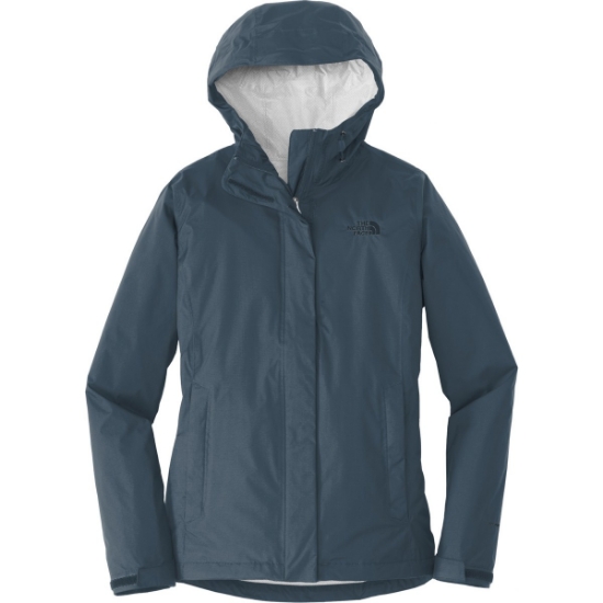 Custom The North Face Womens DryVent Rain Jacket. Shady Blue