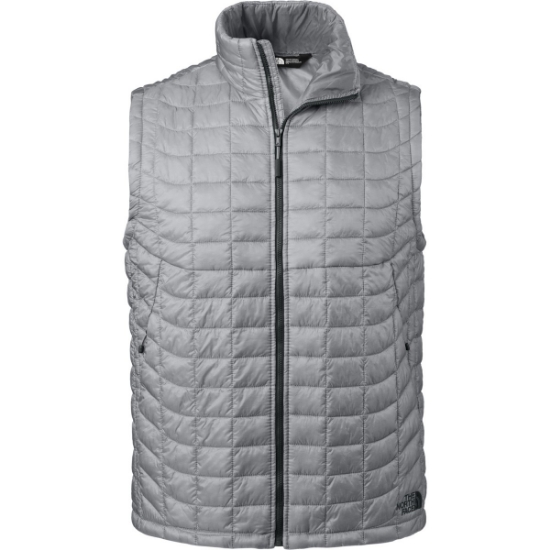 Custom The North Face ThermoBall Trekker Vest. Mid Grey