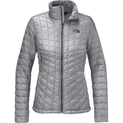 Custom The North Face Womens ThermoBall Trekker Jacket. Mid Grey