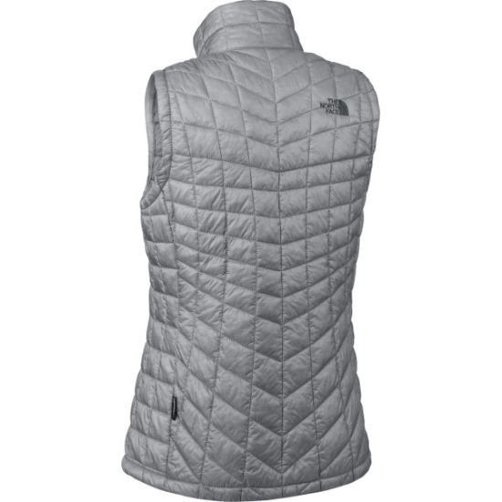 Custom The North Face Womens ThermoBall Trekker Vest. Mid Grey