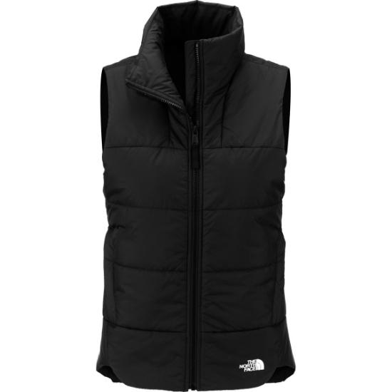 Custom The North Face Womens Everyday Insulated Vest. TNF Black
