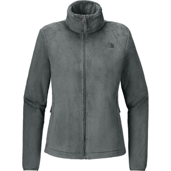 Custom The North Face Womens Osito Fleece Jacket Smoked Pearl Gray