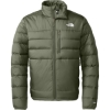 Custom The North Face Down Hybrid Jacket New Taupe Green