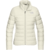 Custom The North Face Womens Down Hybrid Jacket Vintage White