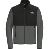 Custom The North Face Glacier Full-Zip Fleece Jacket AsGy/TNFBk