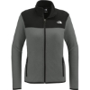 Custom The North Face Womens Glacier Full-Zip Fleece Jacket AsGy/TNFBk