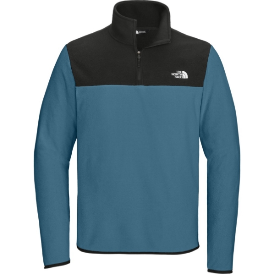 Custom The North Face Glacier 1/4-Zip Fleece ShdyB/TNFB