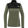 Custom The North Face Womens Glacier 1/4-Zip Fleece NwTpG/TNFB