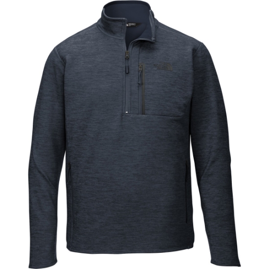 Custom The North Face Skyline 1/2-Zip Fleece Urban Navy Heather Blue