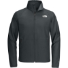 Custom The North Face Barr Lake Soft Shell Jacket Asphalt Gray Dark Heather