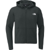 Custom The North Face Double-Knit Full-Zip Hoodie Asphalt Gray