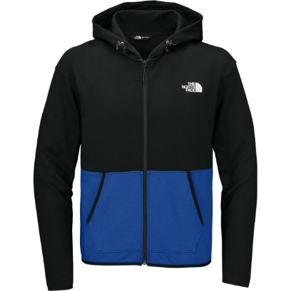 Custom The North Face Double-Knit Full-Zip Hoodie TNFB/TNFBk