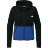 Custom The North Face Womens Double-Knit Full-Zip Hoodie TNFB/TNFBk