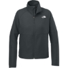 Custom The North Face Womens Barr Lake Soft Shell Jacket Asphalt Gray Dark Heather