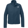 Custom The North Face Womens Barr Lake Soft Shell Jacket Shady Blue Dark Heather