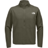 Custom The North Face Double-Knit 1/2-Zip Fleece New Taupe Green