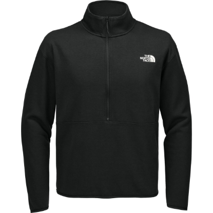 Custom The North Face Double-Knit 1/2-Zip Fleece TNF Black