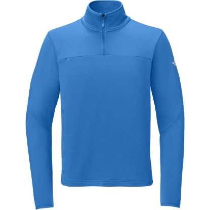Custom The North Face Aim 1/4-Zip Fleece MarinaBlue