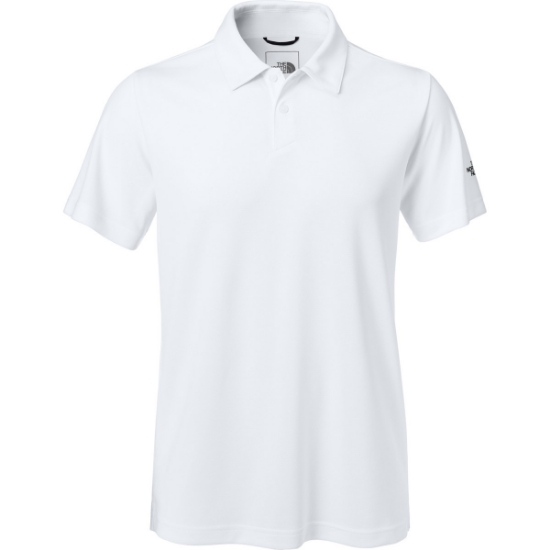 Custom The North Face Ambition Polo TNF White