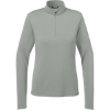 Custom The North Face Womens Ambition 1/4-Zip MeldGreyHt
