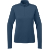 Custom The North Face Womens Ambition 1/4-Zip Shady Blue