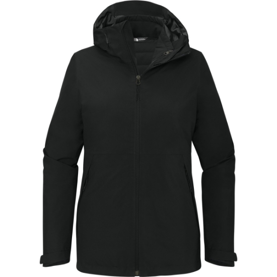 Custom The North Face Womens Castle Valley Triclimate 3-in-1 Jacket TNF Black