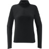 Custom The North Face Womens Aim 1/4-Zip Fleece TNF Black
