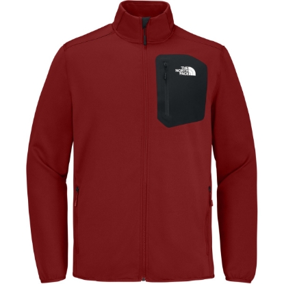 Custom The North Face Dove Creek Full-Zip Fleece Jacket Cardinal Red