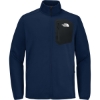 Custom The North Face Dove Creek Full-Zip Fleece Jacket Lunar Blue