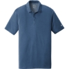 Custom Nike Dri-FIT Hex Textured Polo. Court Blue