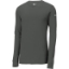 Custom Nike Dri-FIT Cotton/Poly Long Sleeve Tee. Anthracite Gray