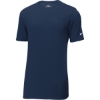 Custom Nike Dri-FIT Cotton/Poly Tee. College Navy Blue