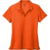 Custom Nike Womens Dri-FIT Micro Pique 2.0 Polo Brilliant Orange