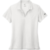 Custom Nike Womens Dri-FIT Micro Pique 2.0 Polo White