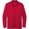Custom Nike Dri-FIT Micro Pique 2.0 Long Sleeve Polo University Red