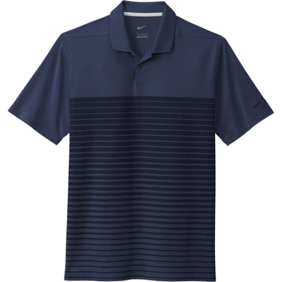 Custom Nike Dri-FIT Vapor Block Polo Midnight Navy Blue