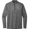 Custom Nike Dri-FIT Element 1/2-Zip Top Black Heather