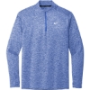 Custom Nike Dri-FIT Element 1/2-Zip Top Royal Blue Heather