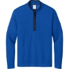 Custom Nike Textured 1/2-Zip Cover-Up Gym Blue