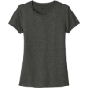 Custom Nike Womens Swoosh Sleeve rLegend Tee Dark Smoke Heather Gray