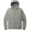 Custom Nike Womens Club Fleece Sleeve Swoosh Pullover Hoodie Dark Gray Heather