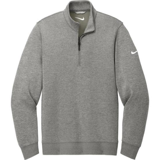 Custom Nike Dri-FIT Corporate 1/2-Zip Grey