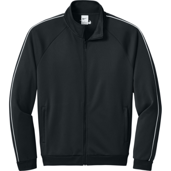 Custom Nike Track Jacket Black