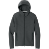 Custom Nike Tech Fleece Full-Zip Hoodie Anthracite Heather Gray