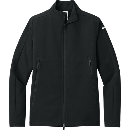 Custom Nike Full-Zip Soft Shell Jacket Black