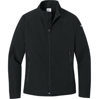 Custom Nike Womens Full-Zip Soft Shell Jacket Black