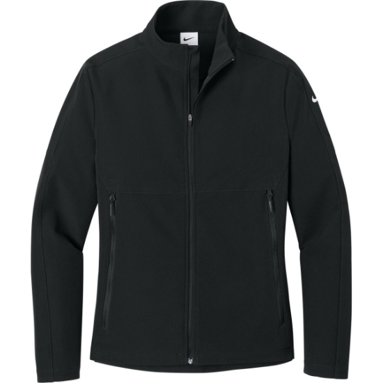 Custom Nike Womens Full-Zip Soft Shell Jacket Black